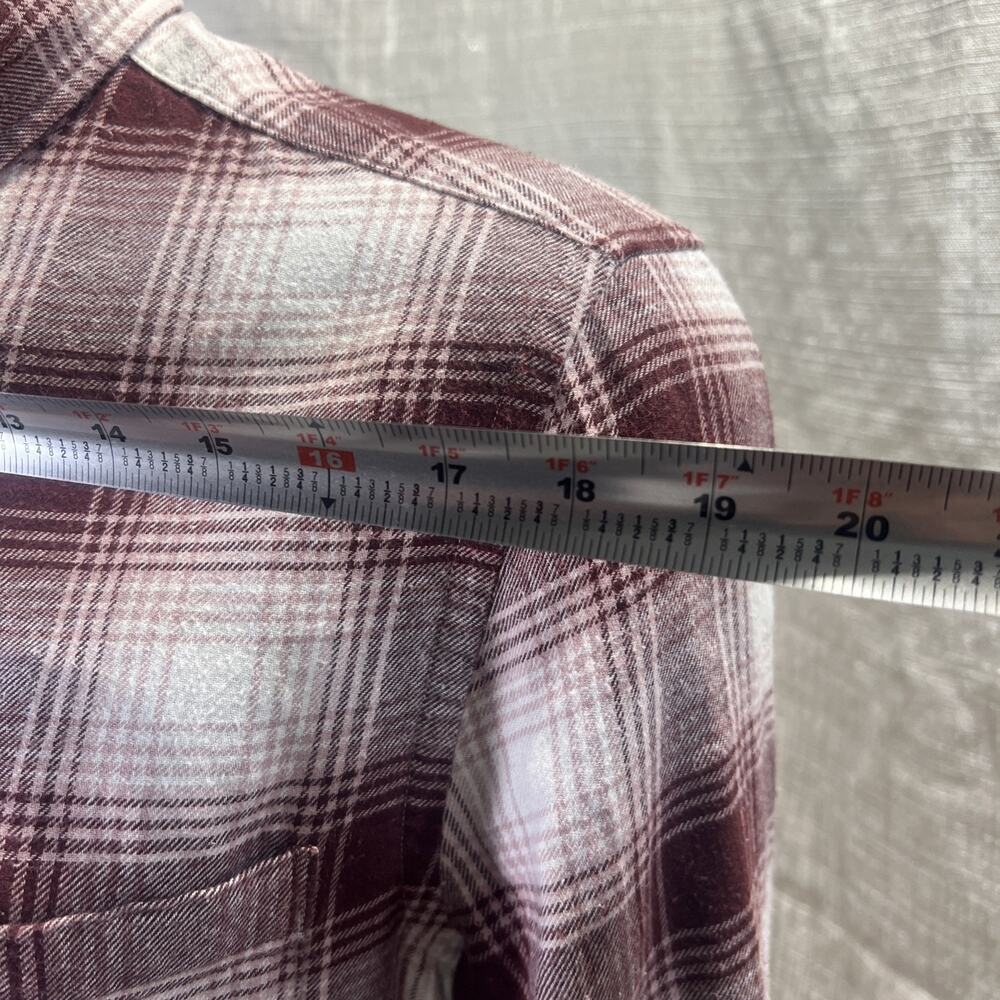 H&M Plaid Long Sleeve Flannel Shirt - Size M - Picture 2 of 11